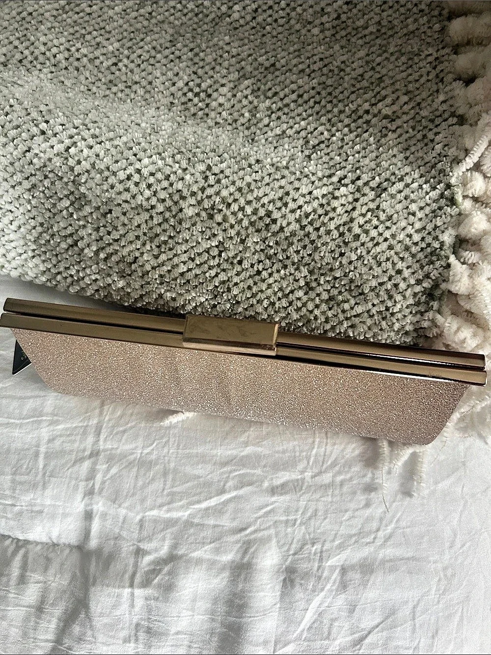 Glittered Clutch NWT